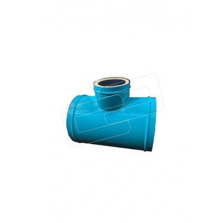 TE BOCA REDUCIDA SEGMENTADA A 90 DOBLE PAREDº CONAIRE JG DECOR DP