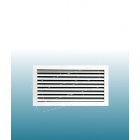 REJILLA ALUMINIO LAMA HORIZONTAL FIJA 45º