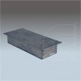 TAPA CIEGA RECTANGULAR GALVANIZADA |  JG MINI VENT - CONAIRE
