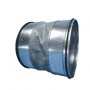 ACOPLE ANTIVIBRATORIO CIRCULAR GALVANIZADO CON JUNTA FLEXIBLE | CONAIRE-JG (1067)