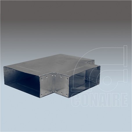 TE SIMPLE RECTANGULAR GALVANIZADA | JG MINI VENT - CONAIRE (1121)