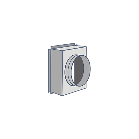 Tapa conexión a circular