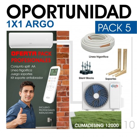 PACK (10) -PROMOCIÓN_PROFESIONAL (5x ARGO-CLIMADESING-12)