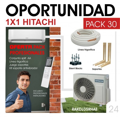 PACK (24) -PROMOCIÓN_PROFESIONAL (30x HITACHI-ARIHOME-600)