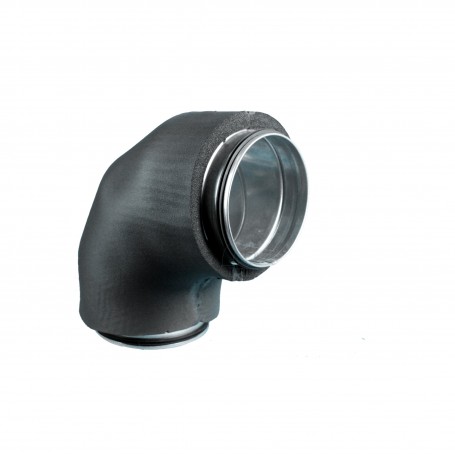 CODO SEGMENTADO 90º GALVANIZADO CON AISLAMIENTO EXTERIOR | JG VENT EXTRAFLEX-PLUS|CONAIRE (2635)